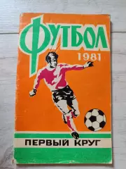 Ростов-на-Дону Футбол 1981 первый круг