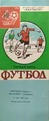Пахтакор Ташкент - Металлург Запорожье 19.05.1987