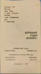Металлург Запорожье- Торпедо Кутаиси 22.06.1981