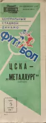 ЦСКА Москва - Металлург Запорожье 03.09.1986