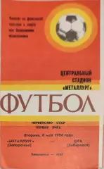 Металлург Запорожье - СКА Хабаровск 08.05.1984
