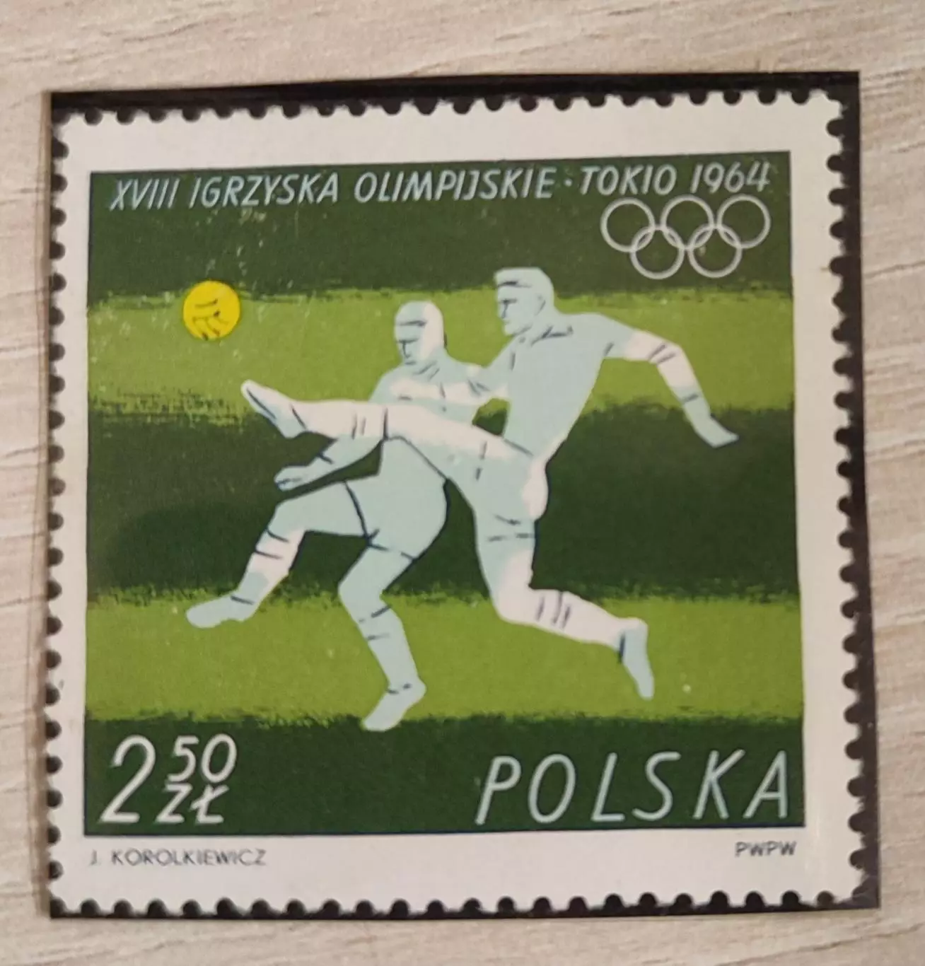 Польша Олимпийские игры 1964 Токио 1шт