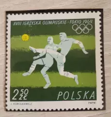 Польша Олимпийские игры 1964 Токио 1шт
