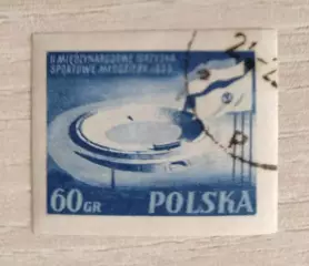 Польша Международные молодёжные спортивные игры 1955 1шт