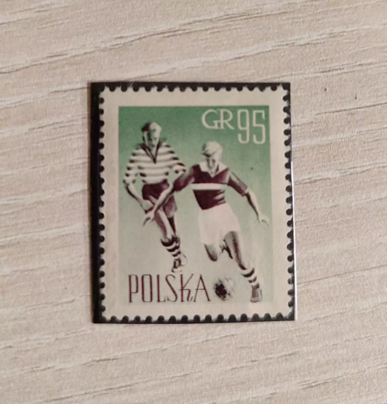 Польша 1959 Спортивные дисциплины Футбол . 1 шт.