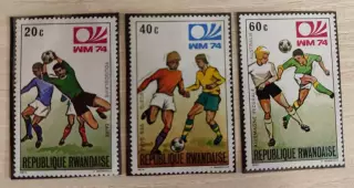Руанди. Чемпионат мира Мюнхен 1974 . 3 шт