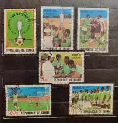 Гвинея. Чемпионат мира Артгентина 1978 . 7 марок