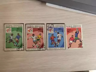 Мадагаскар. Чемпионат мира Испания 1982 . 4 марки