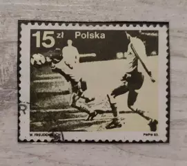 Польша. 1983. 3 место на Чемпионат мира Испания 1982 . 1 марка