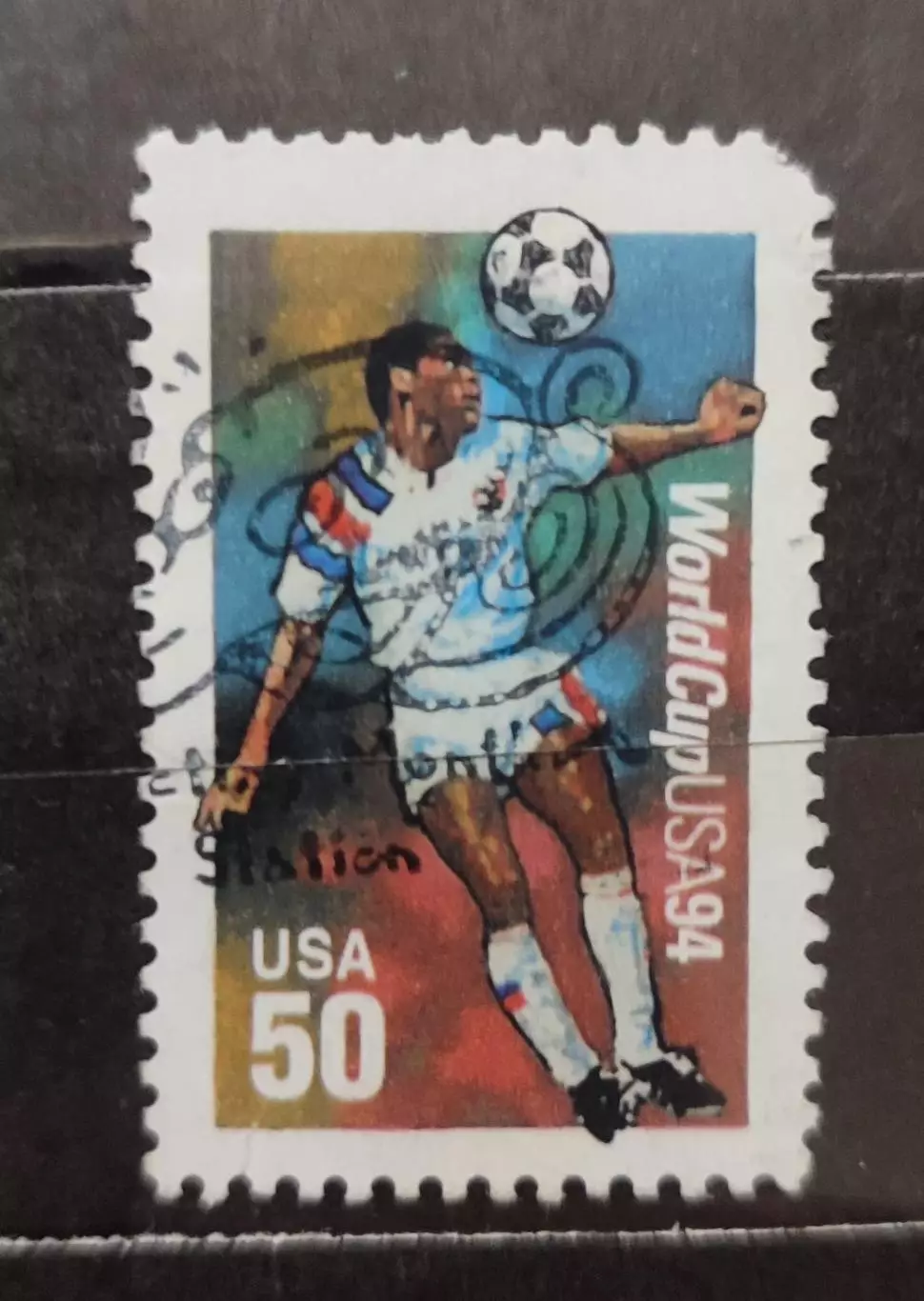 США. Чемпионат мира по футболу 1994. 1 марка