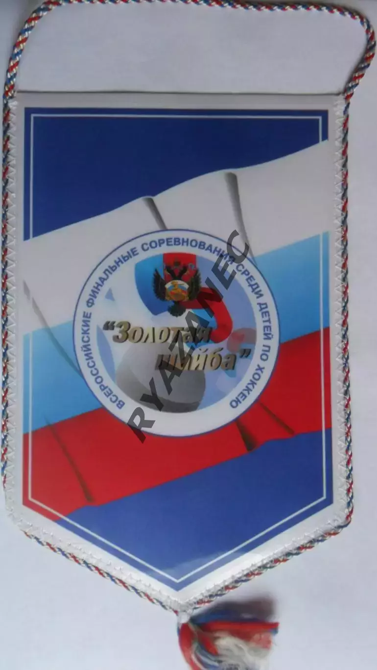 Хоккей. Золотая шайба - финал. Официальный вымпел