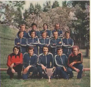 Вырезка фото из журнала ФиС., Динамо(Тбилиси) 1981г.