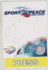 Аккредитационная карта.Sport and Peace. Москва 2005г.