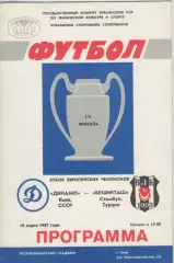 1987. Динамо(Киев)-Бешикташ(Турция).