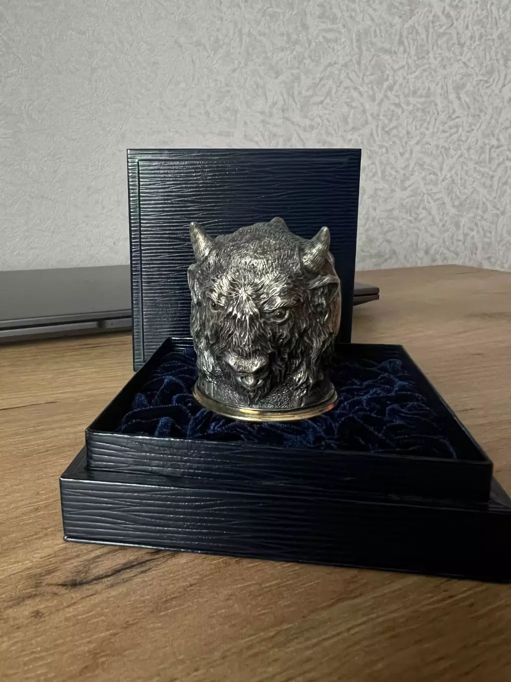 Стопка БЫК, серебро (новая)