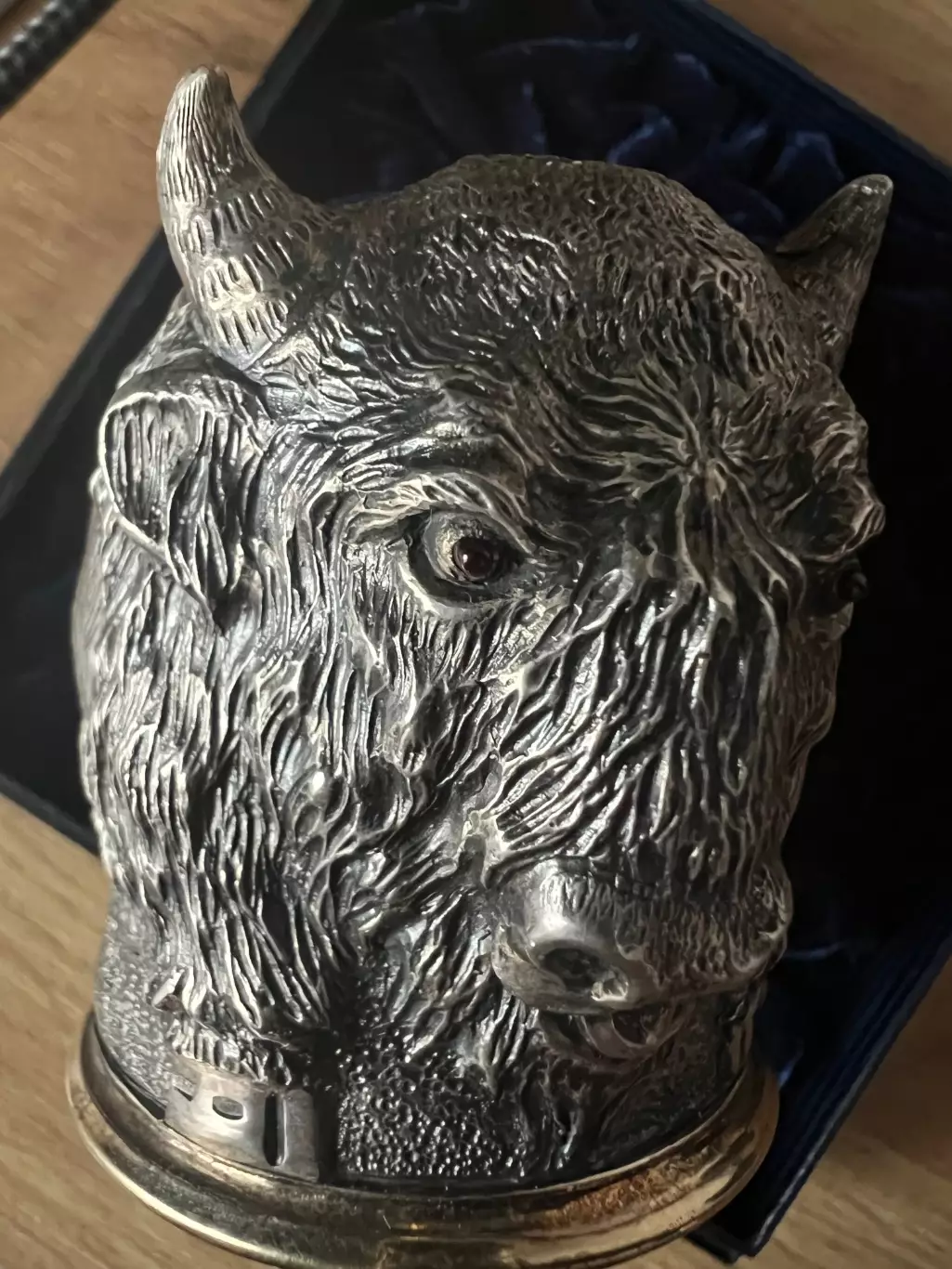 Стопка БЫК, серебро (новая) 3