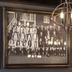 Фото-принт в раме Eton College vs Bedford