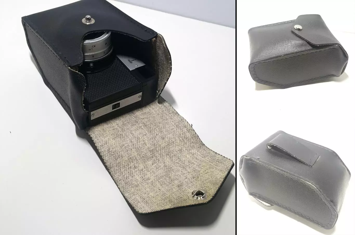 Советский фотоаппарат Смена 8М с чехлом 7