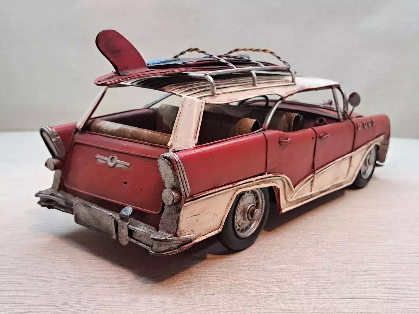 Винтажная модель ретро автомобиля 1:18, металл 1