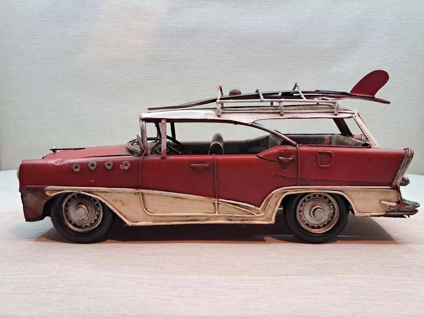 Винтажная модель ретро автомобиля 1:18, металл 3