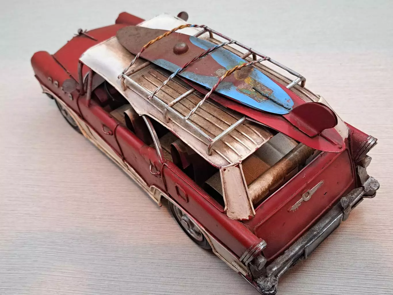 Винтажная модель ретро автомобиля 1:18, металл 6