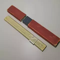 Логарифмическая линейка, СССР, 1958 год с футляром