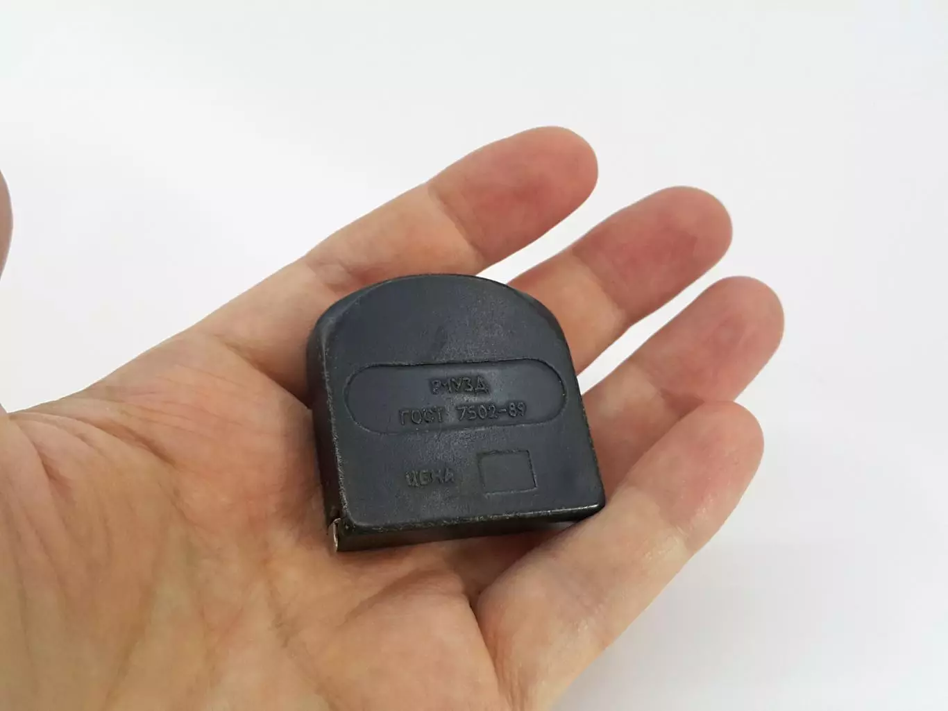 Карманная мини рулетка 1 метр СССР, ГОСТ