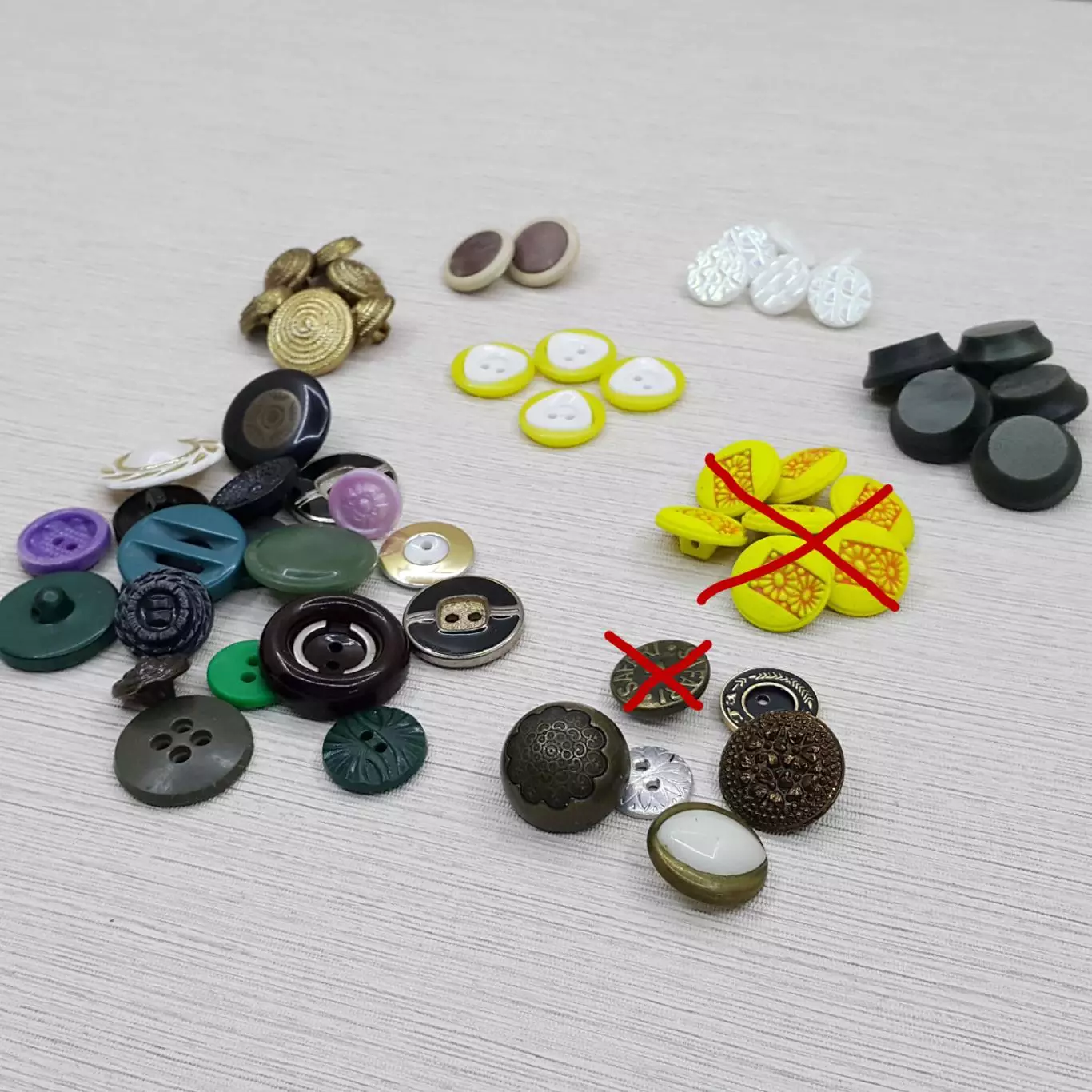 Винтажные пуговицы большой набор + редкие брендовые