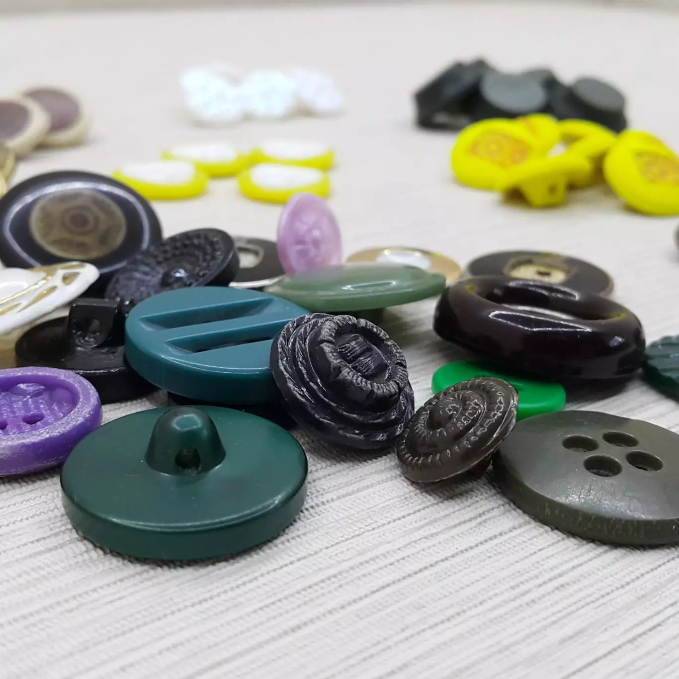 Винтажные пуговицы большой набор + редкие брендовые 1