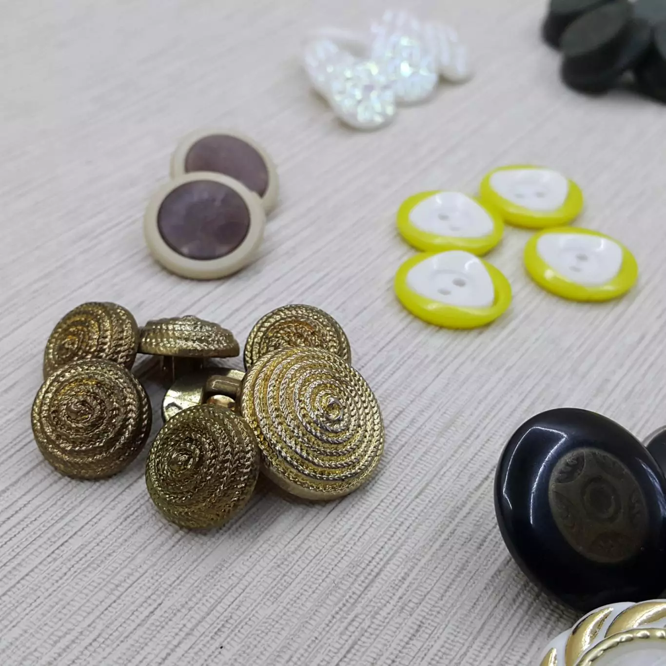 Винтажные пуговицы большой набор + редкие брендовые 3