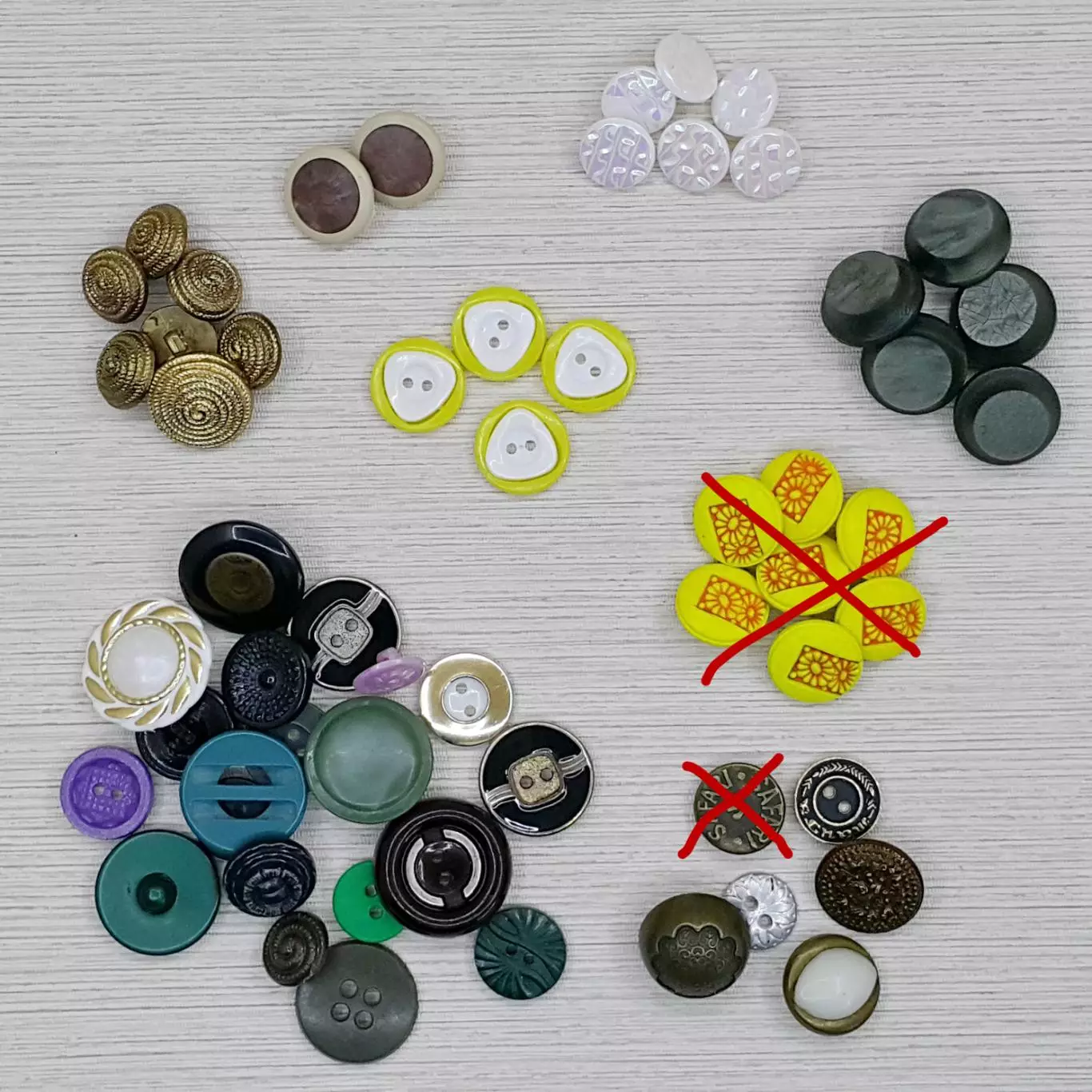 Винтажные пуговицы большой набор + редкие брендовые 4