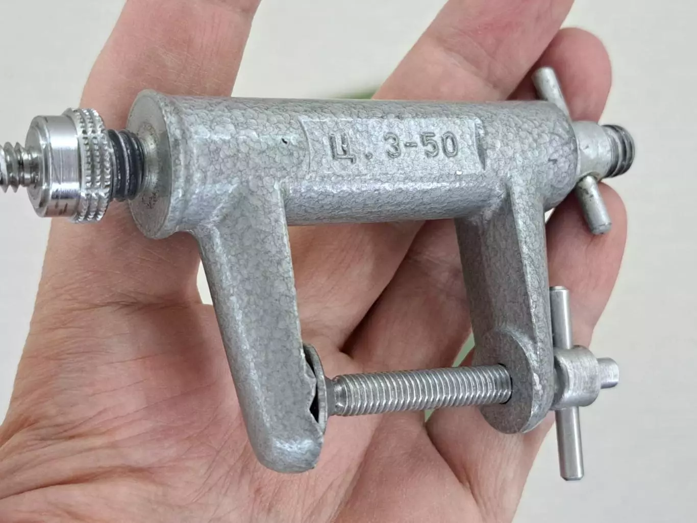 Струбцина-штатив с чехлом, фотоштатив, СССР 1