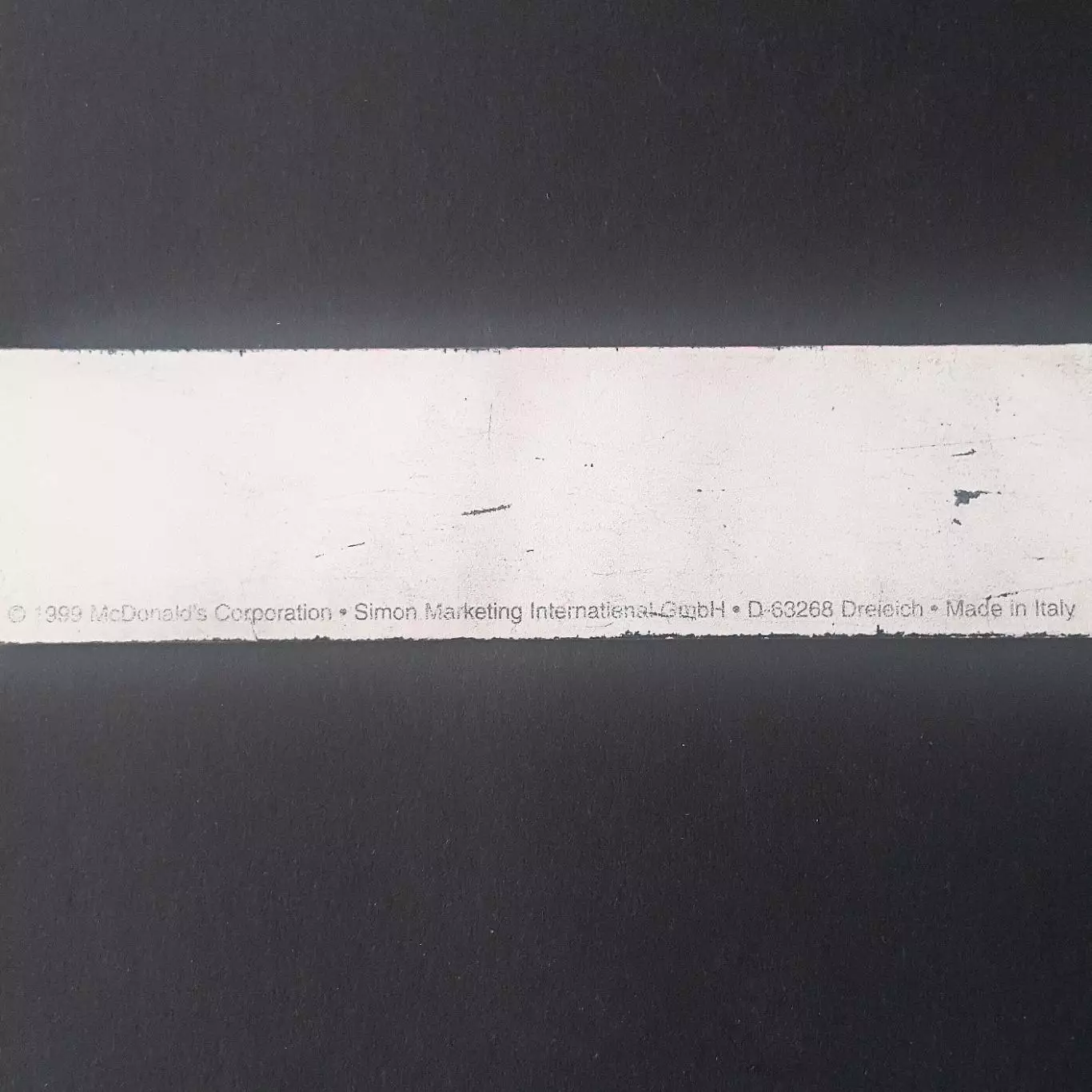 Линейка McDonalds Happy Meal 1999 год, Италия 2