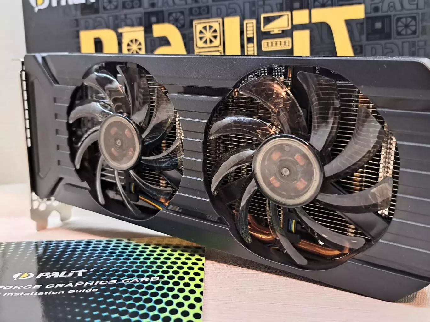 Видеокарта Palit GeForce GTX 1060 6gb Dual 1