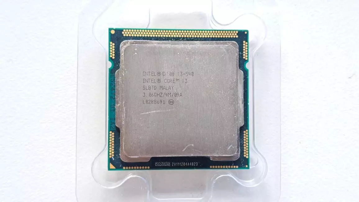 Процессор Intel Core i3-540 рабочий