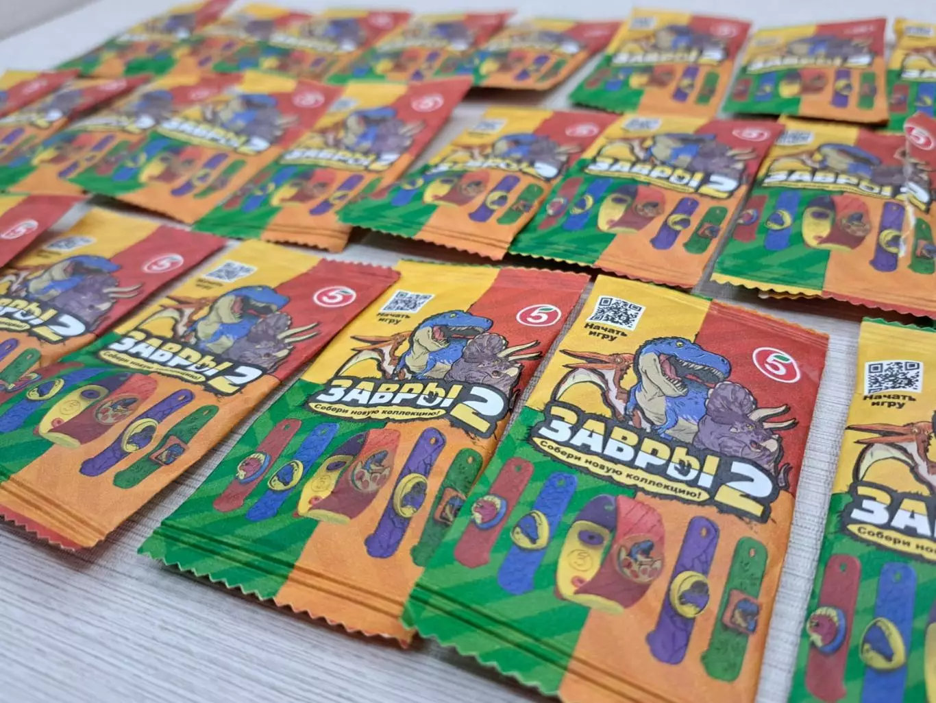 Завры из Пятерочки, новые, 29 штук 2