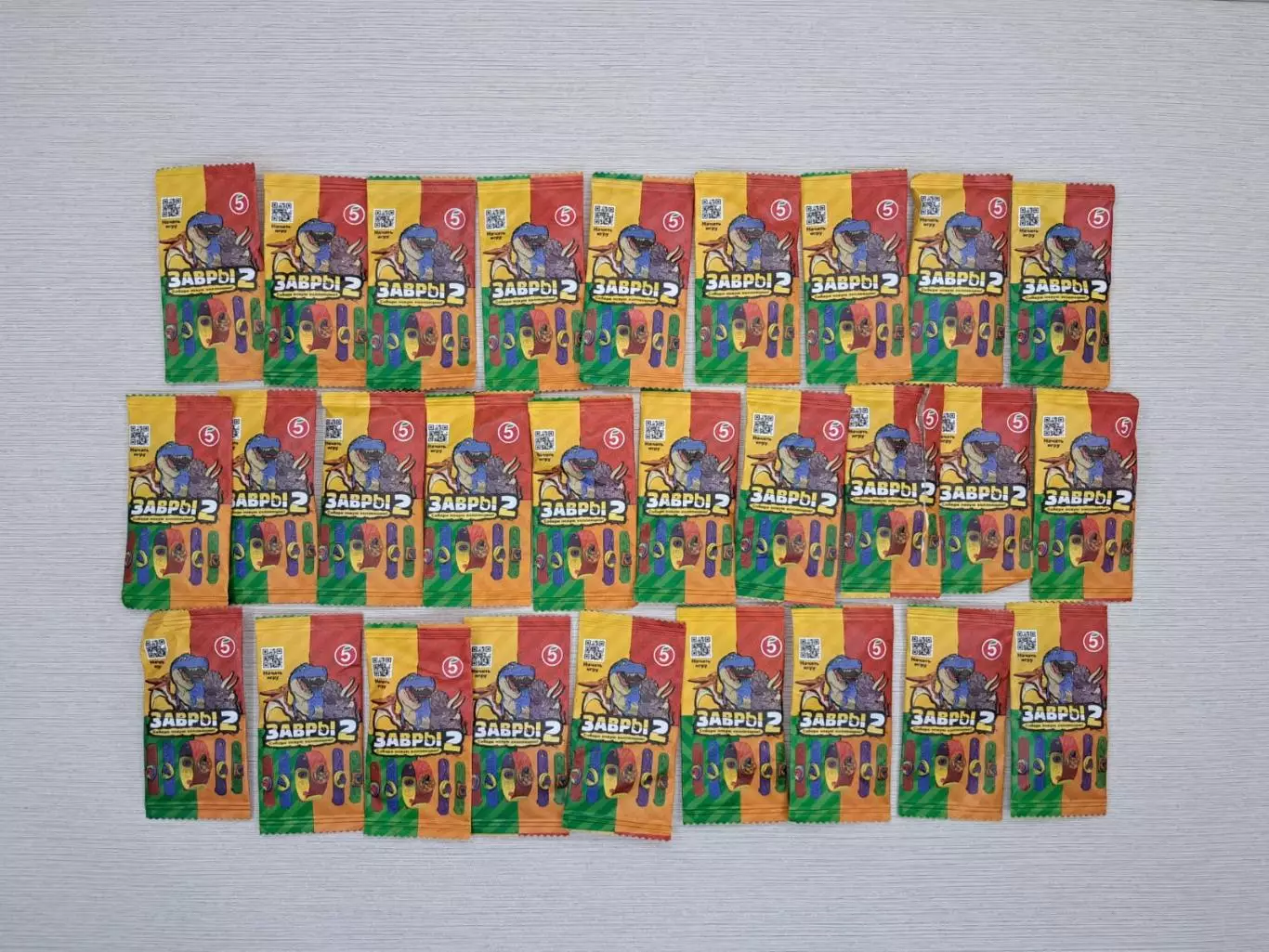 Завры из Пятерочки, новые, 29 штук 3