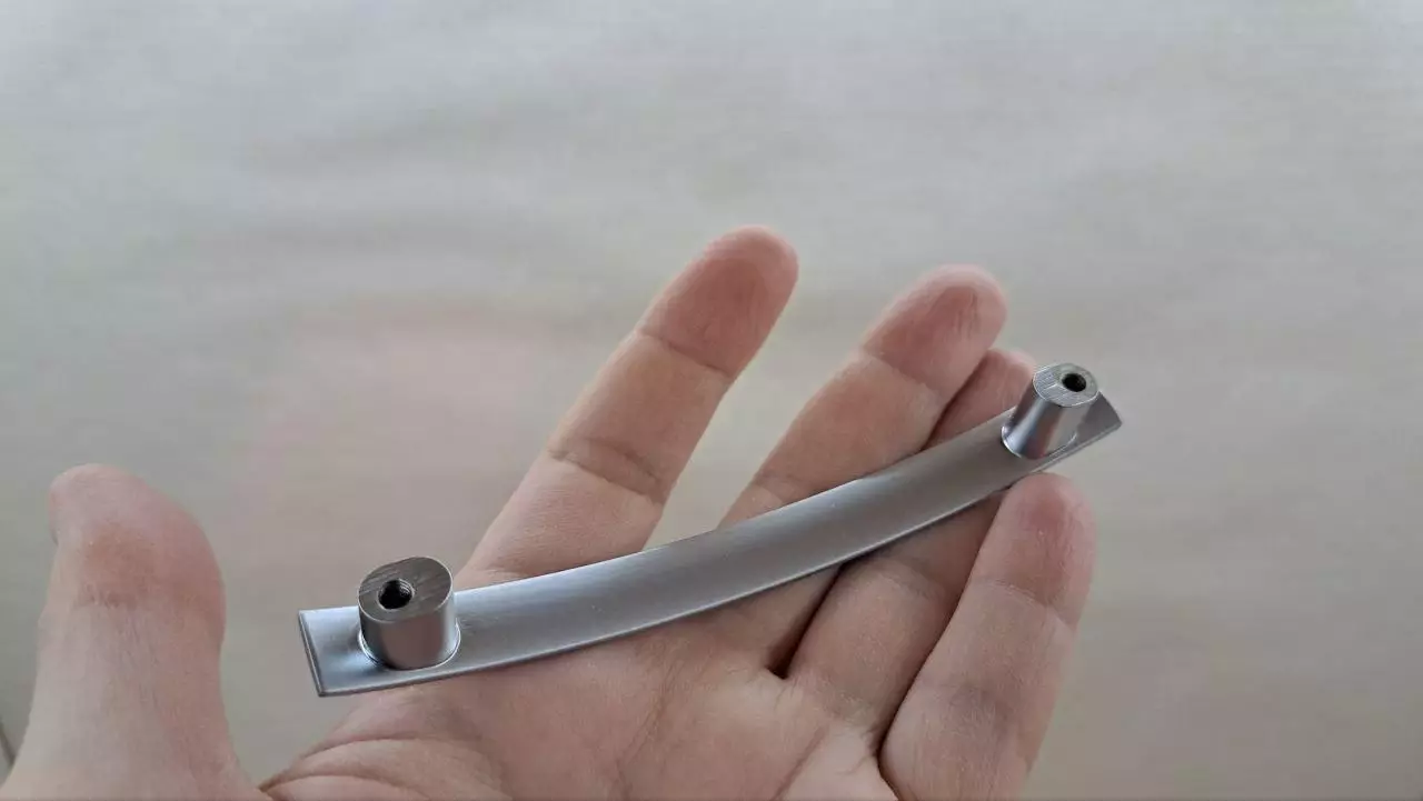 Мебельная ручка 96 мм матовый хром, комплект 4 шт. 1