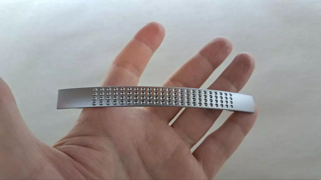 Мебельная ручка 96 мм матовый хром, комплект 4 шт.