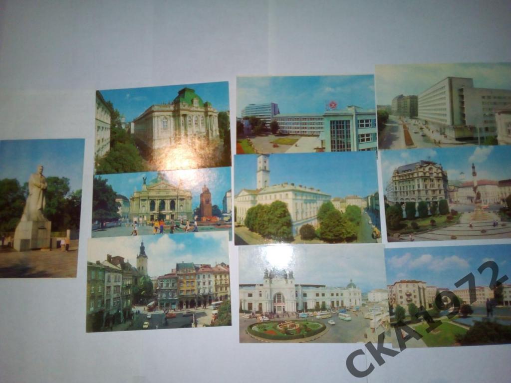 набор открыток Львов 1979 2