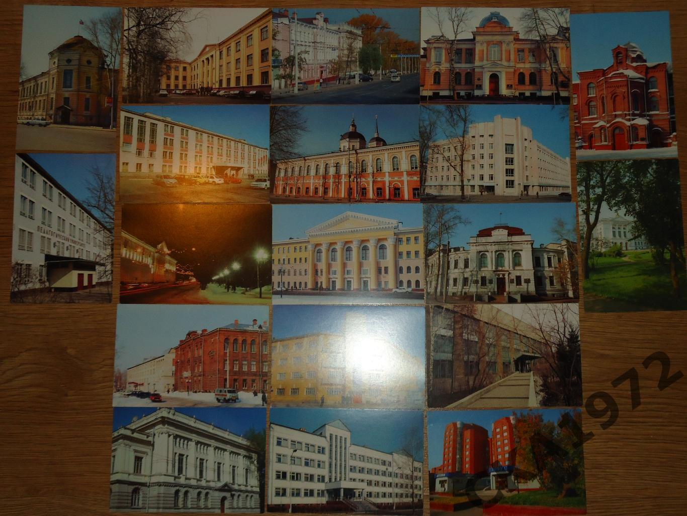 набор открыток ВУЗы Томска 2003 1