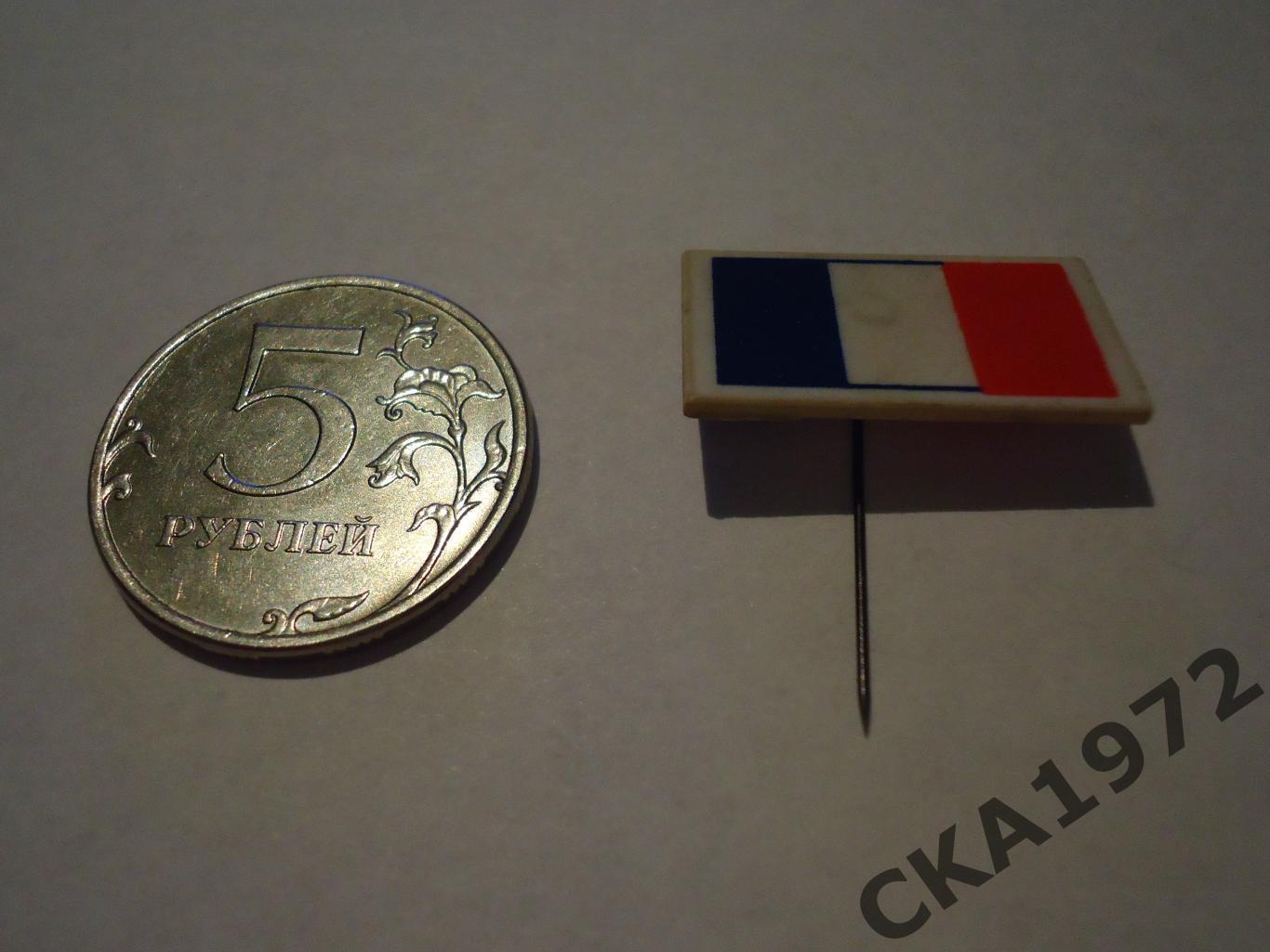 значок Франция флаг 1