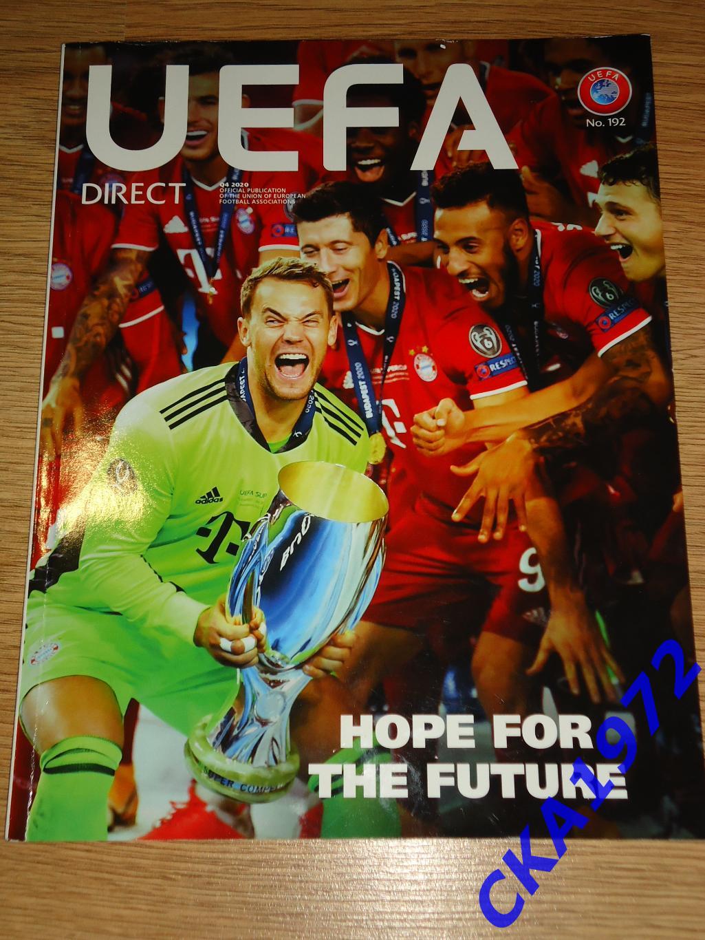 журнал UEFA direct УЕФА директ №4 2020 на английском языке