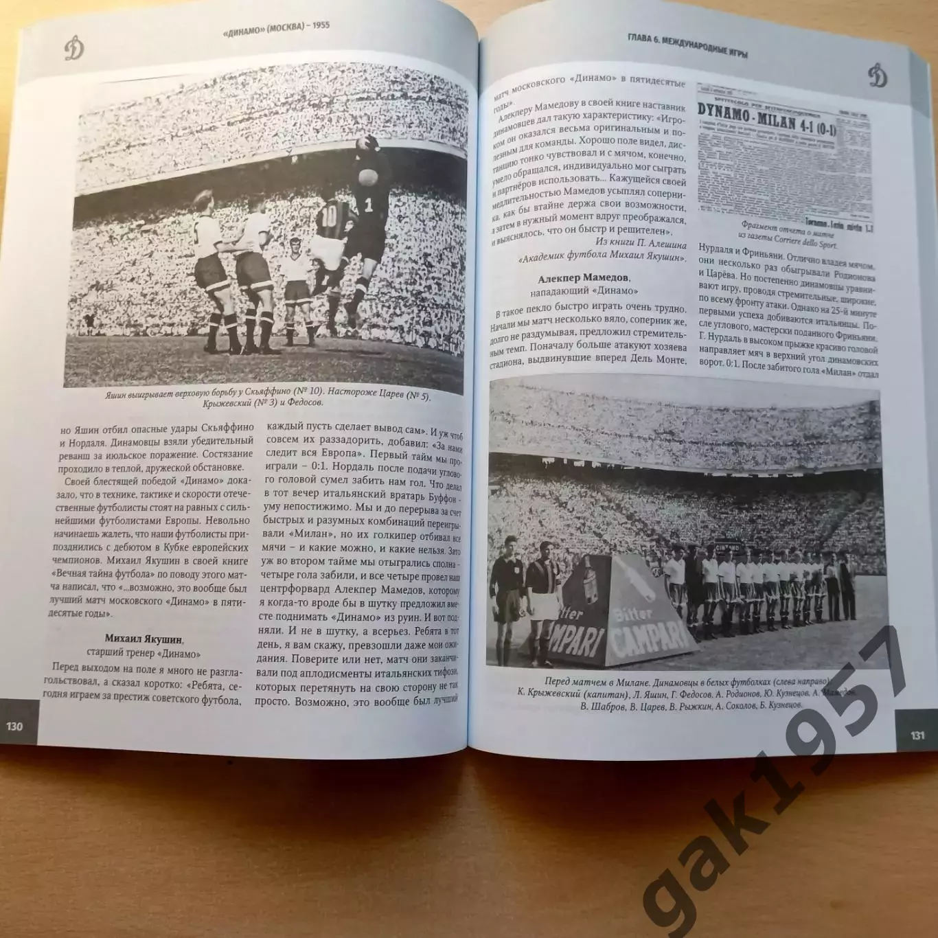 Футбольный справочник Динамо Москва 1955 3