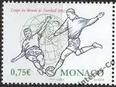 Монако ** 2002 - футбол. кубок мира. Япония & Южная Корея
