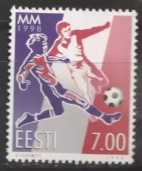 Эстония ** 1998 - футбол. кубок мира. Франция