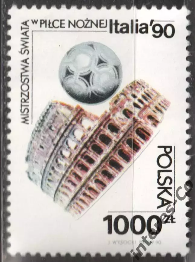 Польша ** 1990 - спорт. футбол. кубок мира. Италия