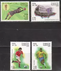 Таджикистан ** 2004 - футбол. 100 лет FIFA