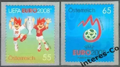 Австрия ** 2008 - Чемпионат Европы. Switzerland & Austria ( III выпуск )