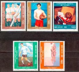 Мексика ** 1986 - спорт. футбол. кубок мира. Мексика